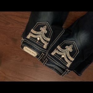 Capri Rock Revival Jeans